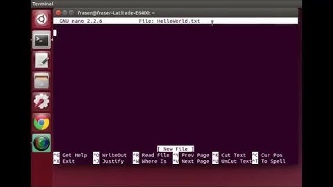 Linux Terminal Tutorial 2 | Creating and Moving Files