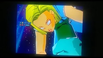 Dragonball Z Budokai 3 Hercule Dragon Rush Gut Kick on Android 18 Alternate 2 Ryona