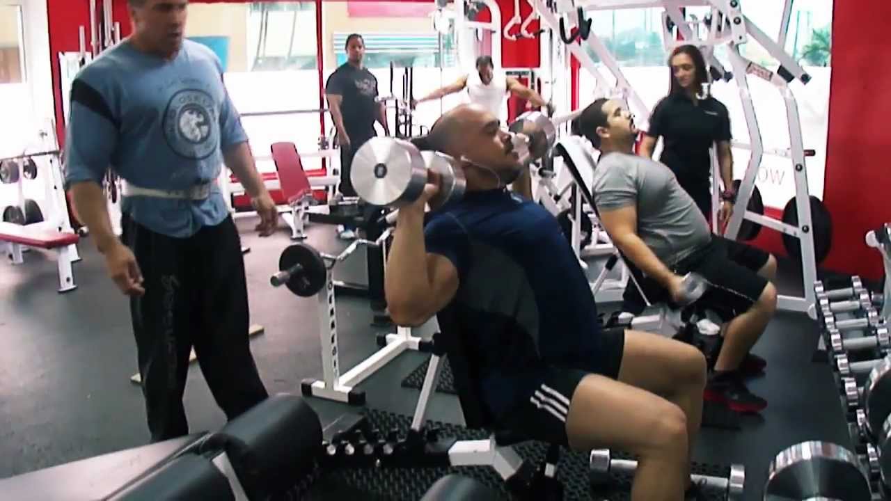 Milos Sarcev Giant Set for Shoulders, JCSimo performing