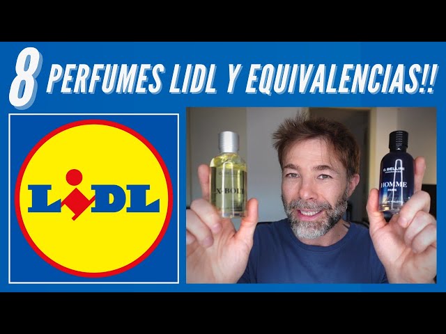 Equivalencias Perfumes Lidl【 Hombre