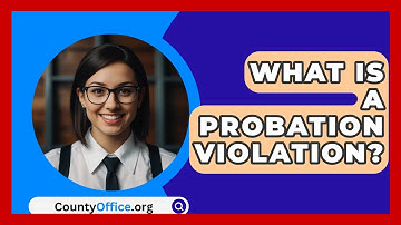 What Is A Probation Violation? - CountyOffice.org
