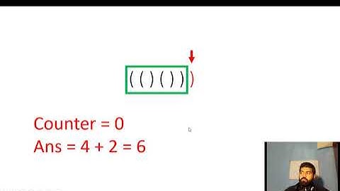380 C. Sereja and Brackets using segment tree | Codeforces (Arabic)