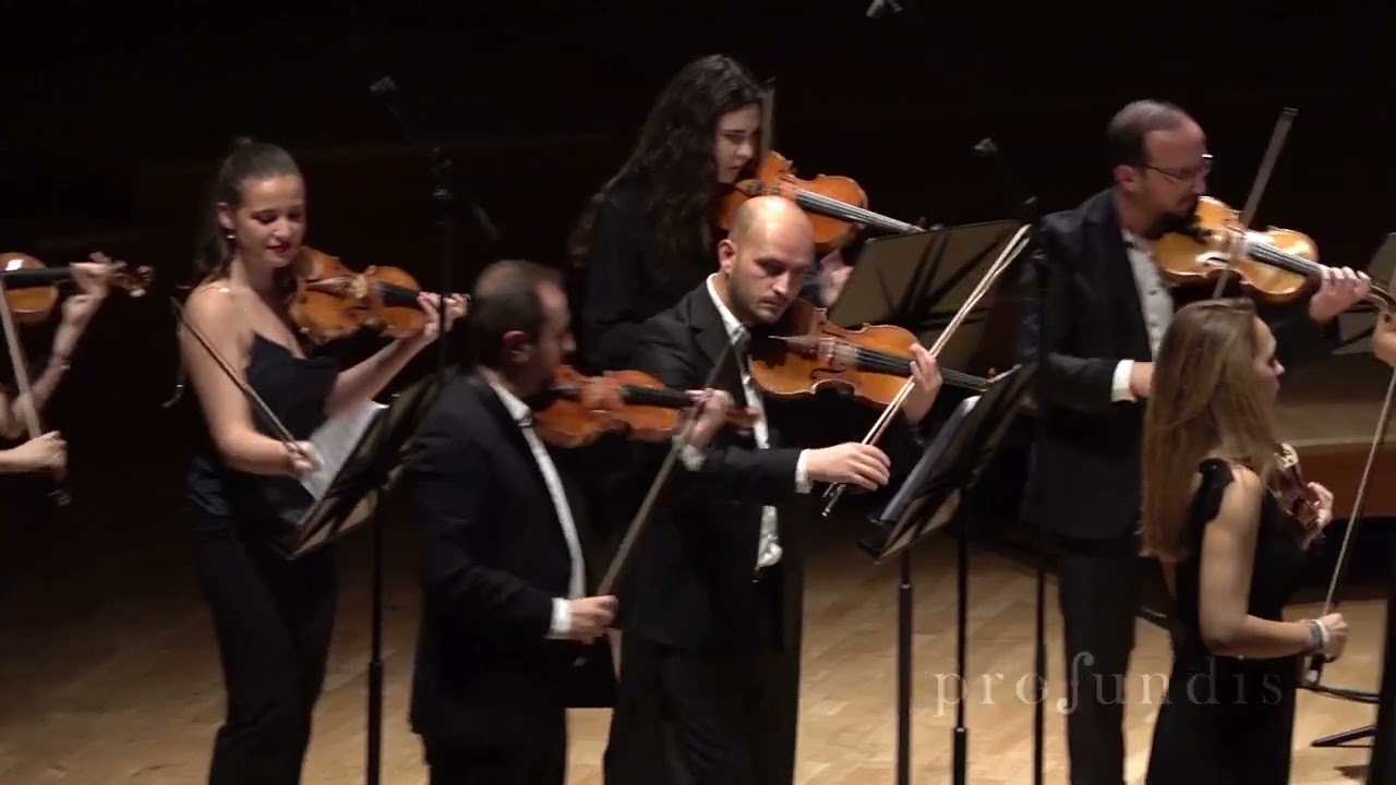 Irina Muresanu performs G. Enescu-Romanian Rhapsody No.1 w/ Profundis Chamber Orchestra & 13 Strings