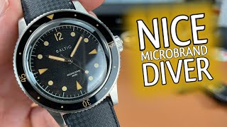 BALTIC Aquascaphe 200m Vintage Inspired Dive Watch | Overview by The Town Watch 7,226 views 1 year ago 7 minutes, 38 seconds