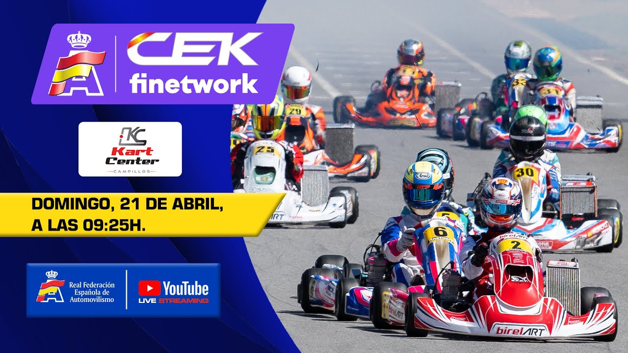 En directo: Karting #CEKFinetwork – Campillos 2024 | Domingo