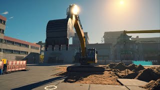 Construction Simulator | Liebherr Pack Release Trailer