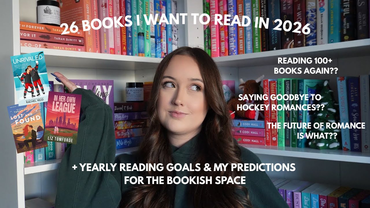 26 books I want to read in 2026 (+ my yearly reading goals & bookish predictions) *2026 tbr*