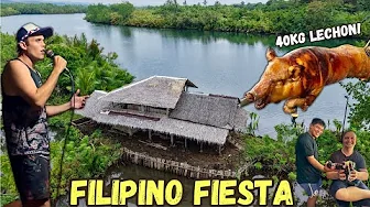 40KG LECHON and FILIPINO FISHPOND FIESTA (Cateel, Davao)