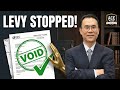 How To Stop IRS Levy - Final Intent to Levy notice?
