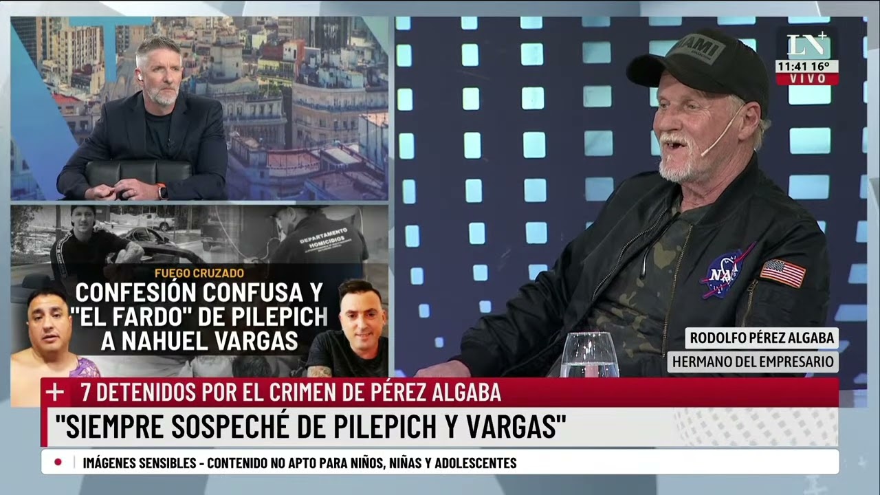 El hermano del empresario asesinado mano a mano con Luis Novaresio; ya son siete los detenidos