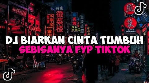 DJ BIARKAN CINTA TUMBUH SEBISANYA || DJ KARNA SU SAYANG JEDAG JEDUG MENGKANE VIRAL TIKTOK