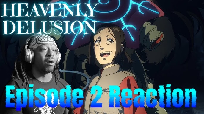 ANIME INSANO! TENGOKU DAIMAKYOU Episódio 1 REACT (Heavenly Delusion) 