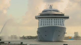 'New Odyssey Of The Seas' Arrives At Port Everglades