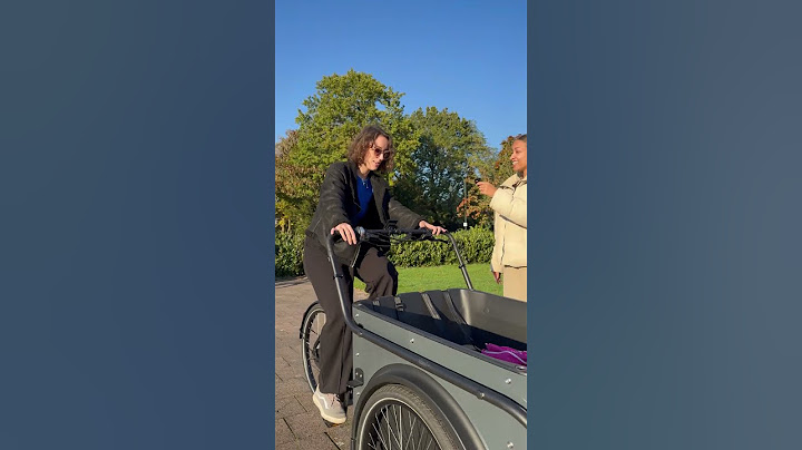 Zou jij met deze bakfiets gezien willen worden? 🚲✨
