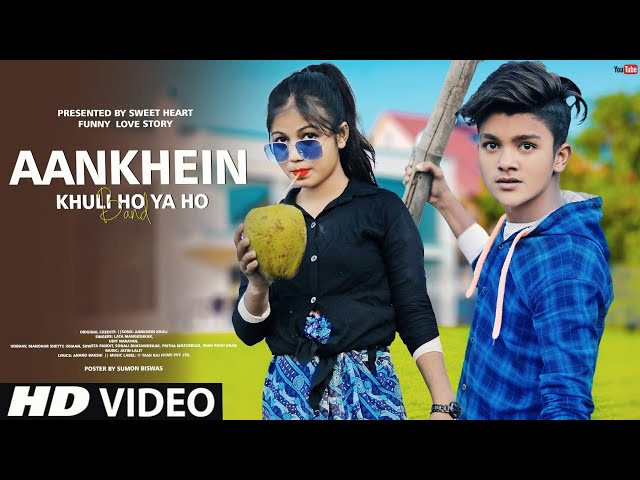 Aankhein khuli Ho Ya band | Mohabbatein | Cute Love Story | SRK Khan| Esmile new video | Sweet Heart class=