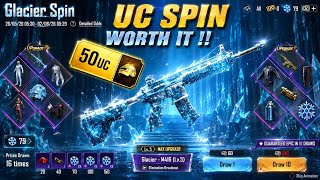 BGMI M416 Glacier Spin With UC | Use 50 UC Discount Voucher | M416 Glacier Crate Opening BGMI screenshot 5