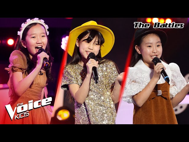 T.Gegeelen VS. B.Amirlan VS. B.Ankhiluun - I Miss You - The Battles - The Voice Kids Mongolia 2024 class=