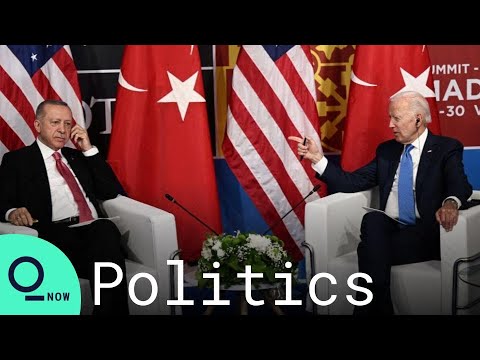 Biden Meets Turkish President Erdogan in Madrid