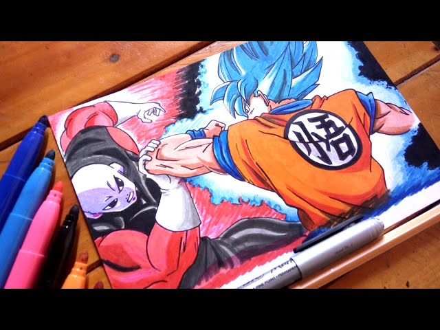 Respondendo a @melbsonricardo657 tutorial de como desenhar o Goku vs K