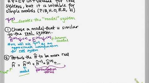 Introduction to perturbation theory