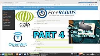 OpenWrt Daloradius Hotspot Voucher - Install Coova Chilli dan Hotspot Login Template - Part 4