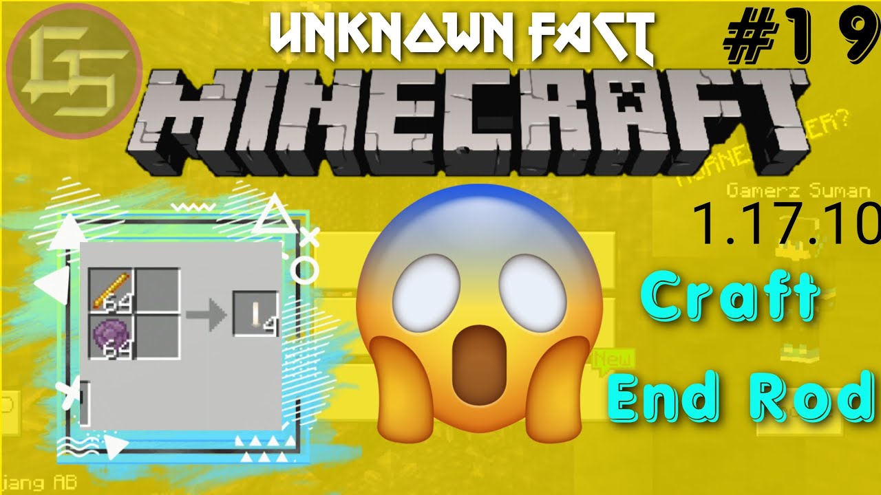 How to get End Rod Easily MCPE shorts 19 YouTube