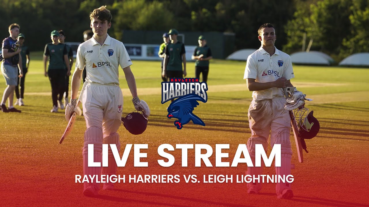 🏏 LIVE CRICKET | Rayleigh Harriers vs. Leigh-on-Sea Lightning