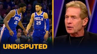 Joel Embiid comments about Ben Simmons holding out of camp - Skip & Shannon I NBA I UNDISPUTED