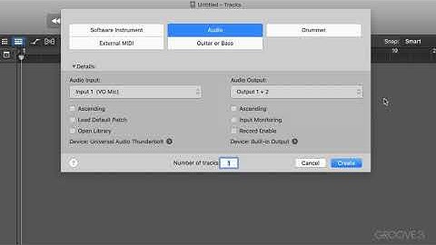 Tracks & Channel Strips (Logic Pro X Explained)