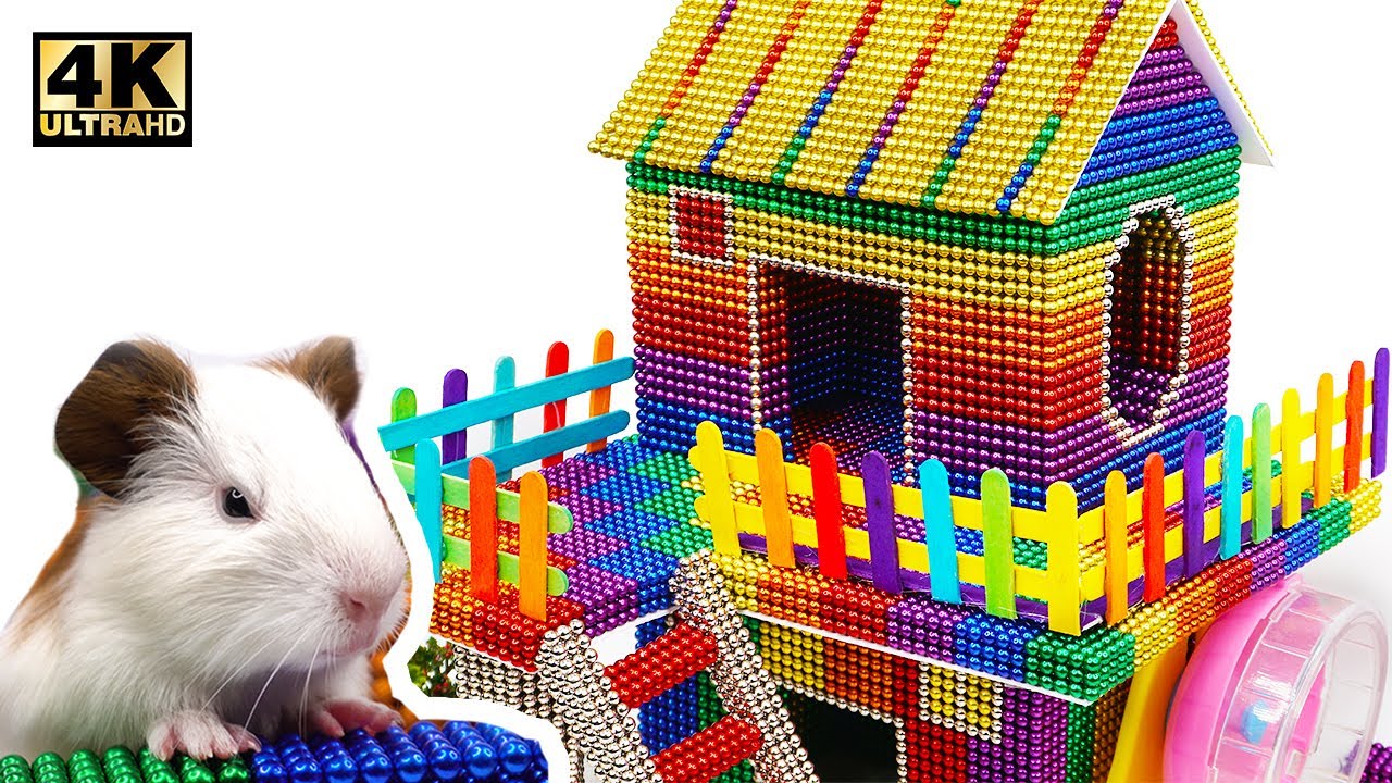 DIY How To Build Beautiful Hamster House From Balls