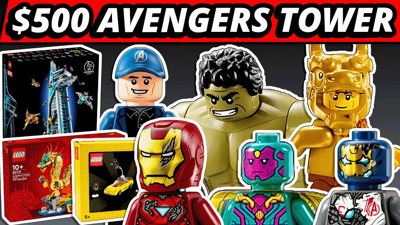 Offrez-vous une tour Lego Marvel Avengers de 5201 briques