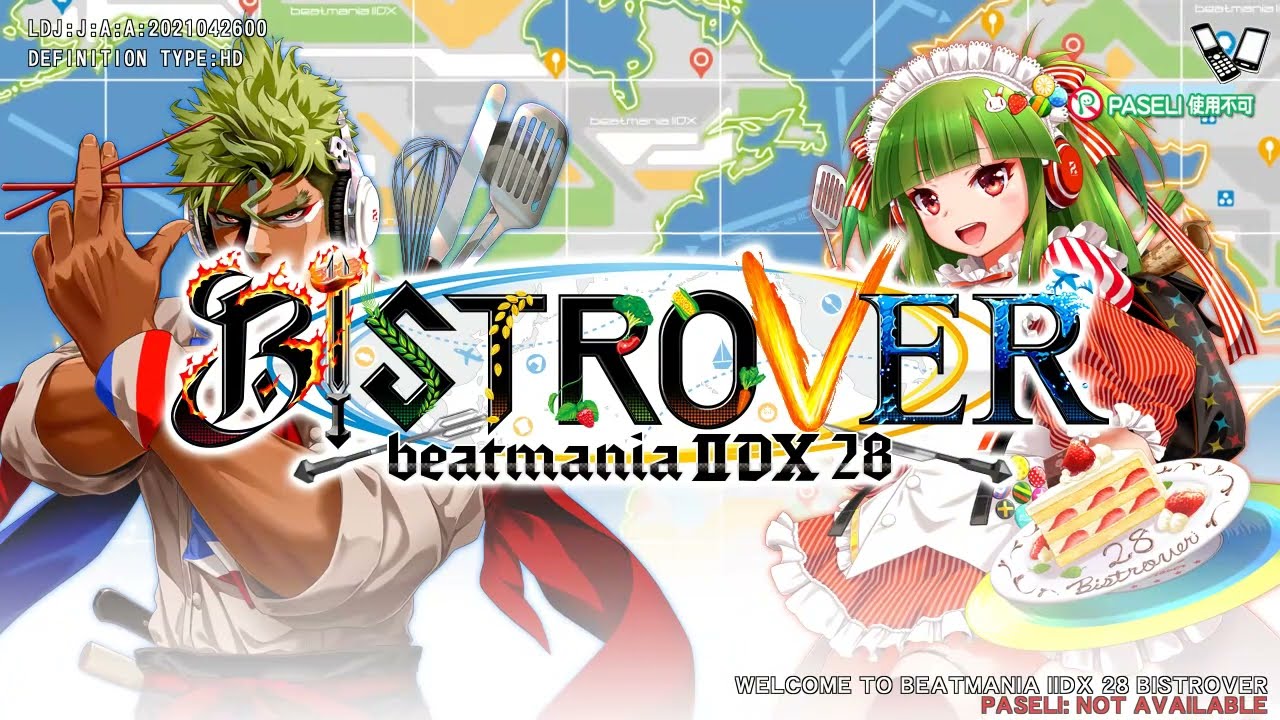 Beatmania IIDX 28th Style BISTROVER (UI VOICES, BEGINNER, TEST DRIVE)