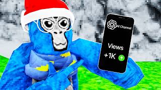 I Tricked The Internet With an AI Gorilla Tag Channel