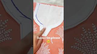 V-placket Neck design|Front Patti lagany ka Asan Tarika #shorts #shortsfeed #shortsviral #stitch