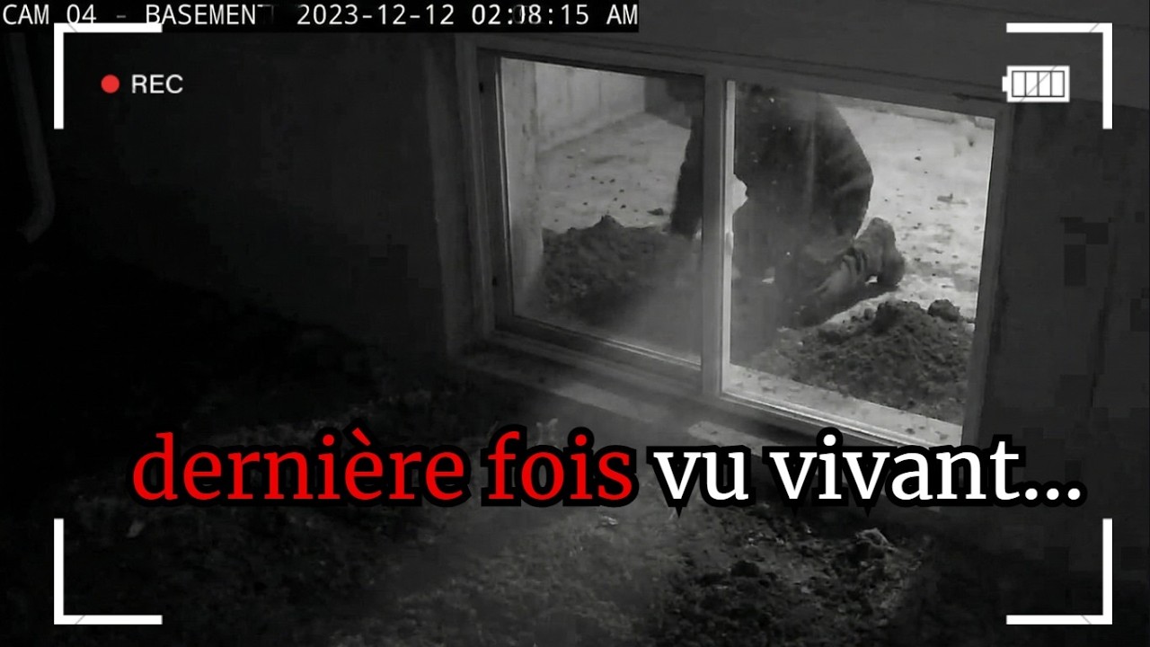 Une caméra de sécurité l'a filmé chaque nuit à 2h du matin. 11 minutes. 21 jours.