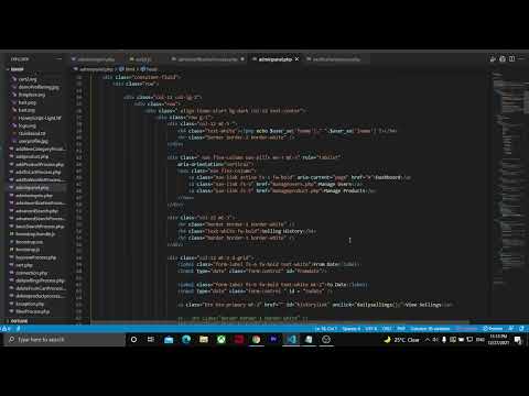 41  Design a responsive admin homepage using HTML, CSS, JavaScript and Bootstrap
