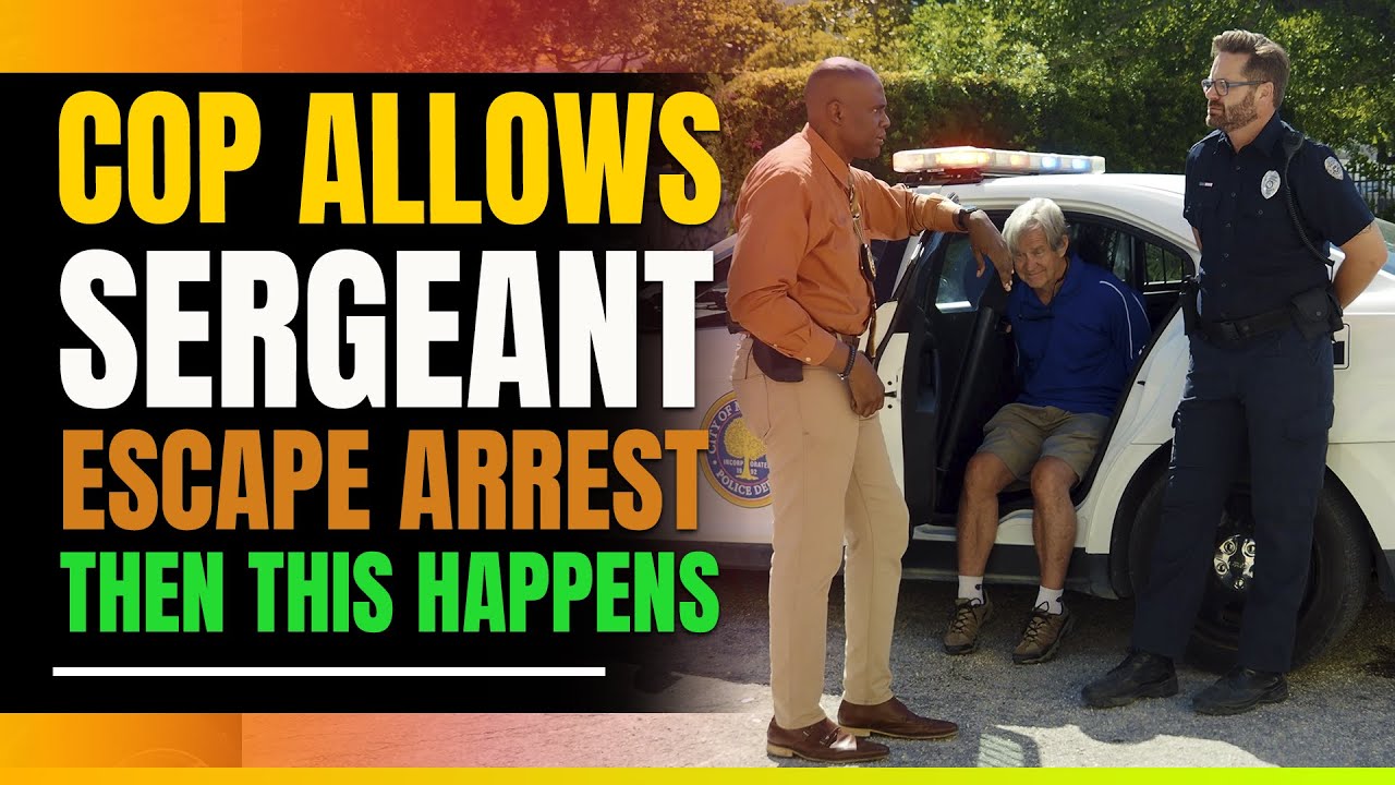 Cop Allows His Boss To Avoid Arrest. Then This Happens - YouTube