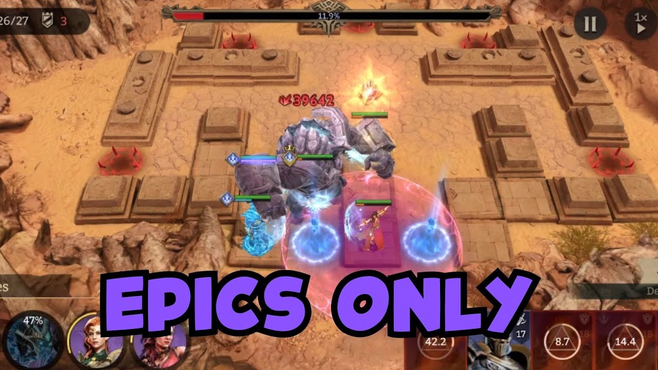 NO VOLKA GEAR RAID 2-19 F2P FRIENDLY BUILD Watcher of Realms