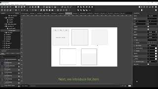 STONE Designer widgets: Tab view, Scroll view, Slide view view, List view screenshot 2