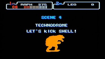 TMNT IV - Turtles In Time - Walkthrough - "Technodrome, Let