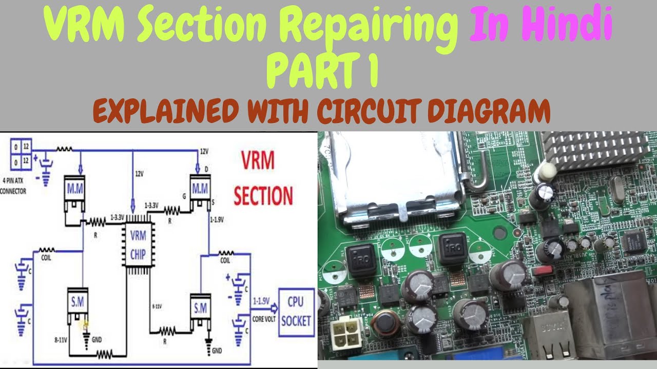 Vrm Explained VRM Section Explained with Circuit Diagram Part 1 | Low-High Drive ...