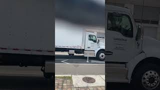 White ESPN LaBomba Tech Kenworth T380 in DC on 3/13/26 #sportscenter #sports #trucking #espn