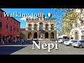 Nepi, Italy【Walking Tour】With Captions - 4K