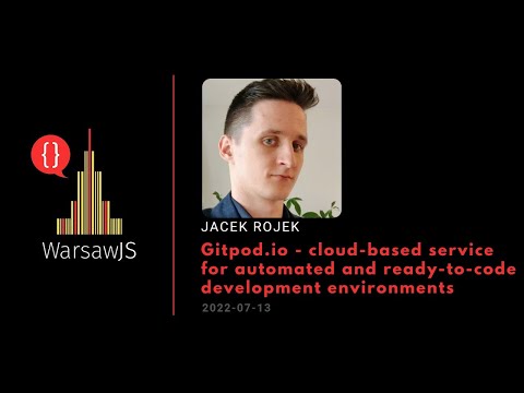 ⚡️Lightning talk - Jacek Rojek - Gitpod.io for automated and ready-to-code development environments