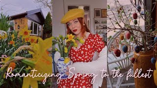 Romanticizing Spring to the fullest | Simple Retro, Wallpaper & peanutbutter recipe