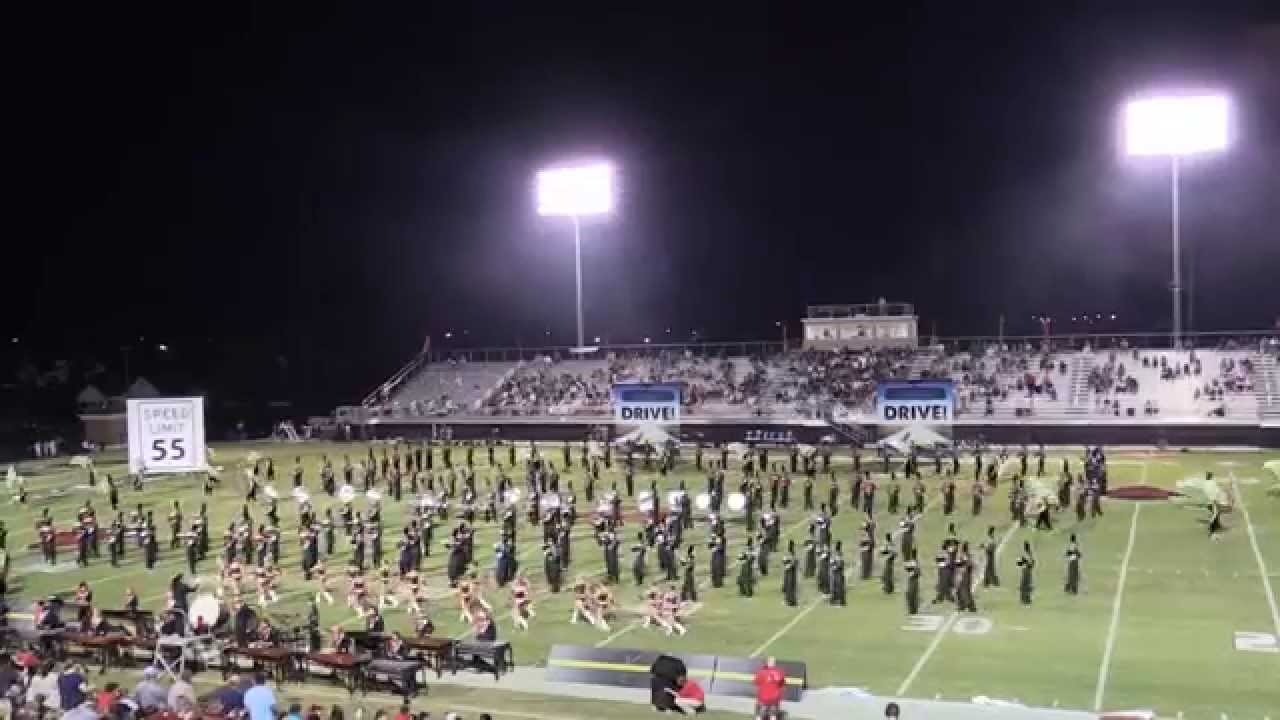 Albertville High School Marching Band 9/12/2014 YouTube