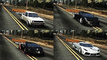 NFS The Run UNLEASHED QUADVIEW - Lotus Battle