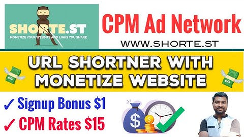Shorte.st CPM Ad Network | Monetize Your Website And Links You Share | Shorte.st - SmartHindi