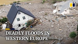 At least 59 killed by floods in Germany after record rainfall lashes western Europe