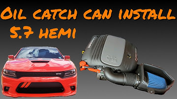 Oil Catch Can Install On 5.7 HEMI